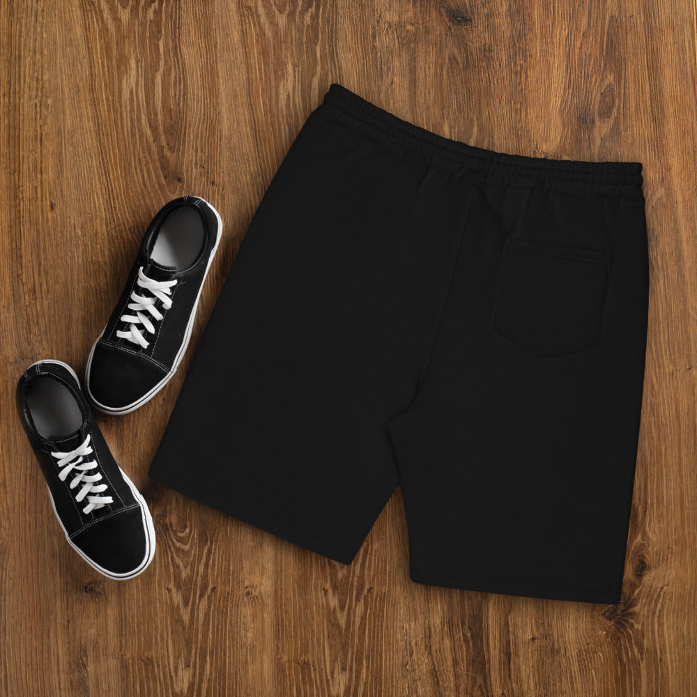 Third eye fleece shorts