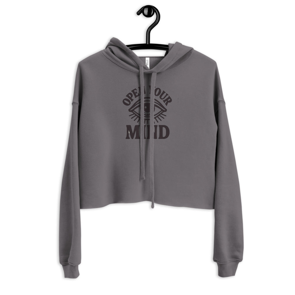 Third eye supply Crop Hoodie