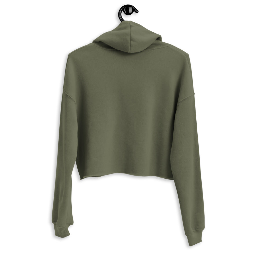 Third eye supply Crop Hoodie