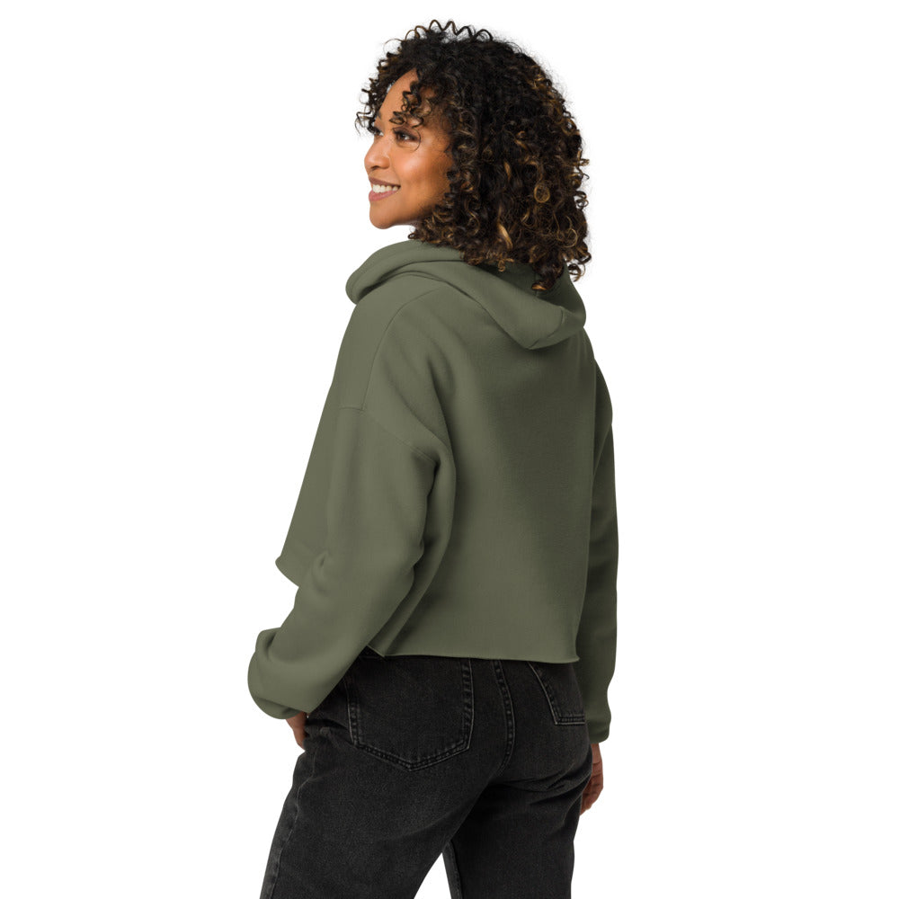 Third eye supply Crop Hoodie