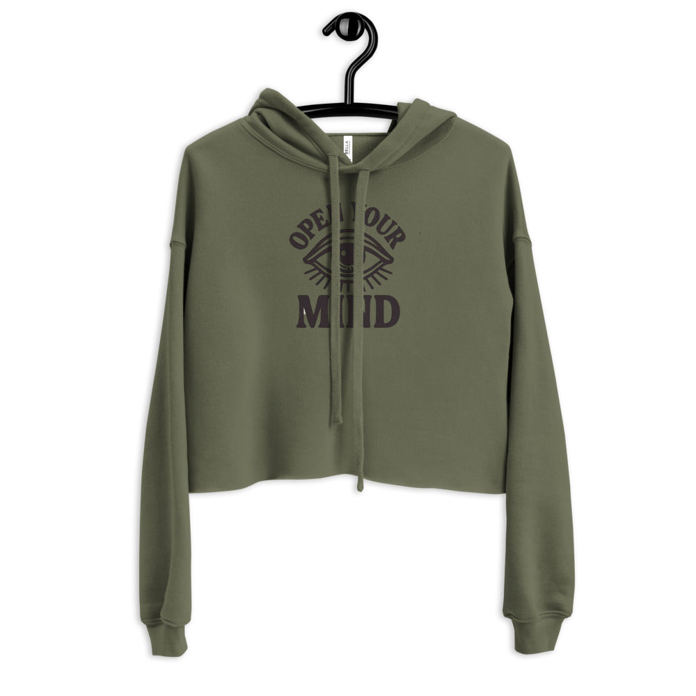 Third eye supply Crop Hoodie