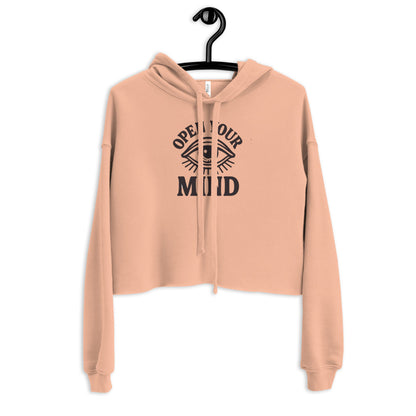 Third eye supply Crop Hoodie