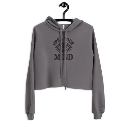 Third eye supply Crop Hoodie
